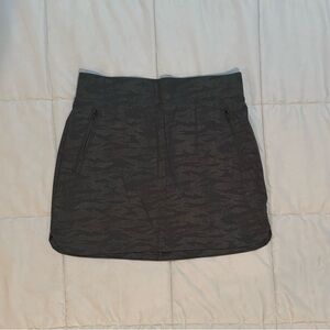 Orvis army green Patterned Mini Skirt